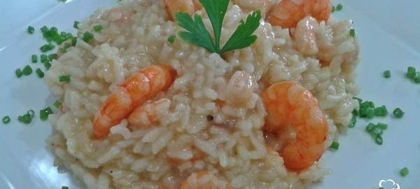 Risotto de Camarão