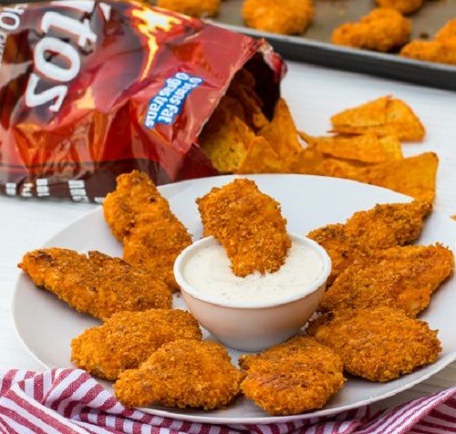 Filé de Frango com Doritos