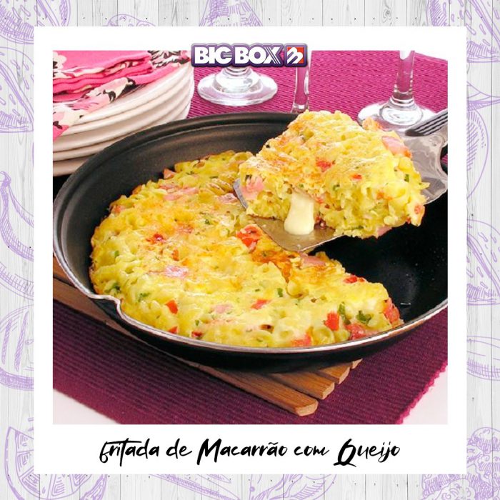 2 fritada de macarrão -