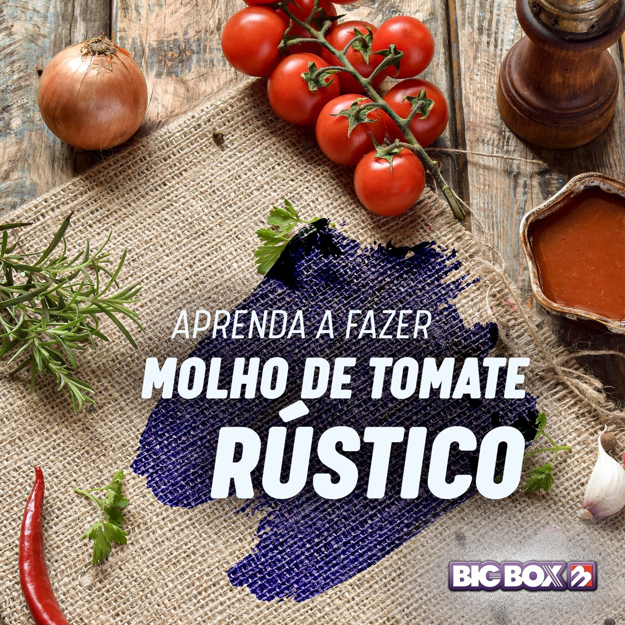 Aprenda a fazer molho rústico de tomate