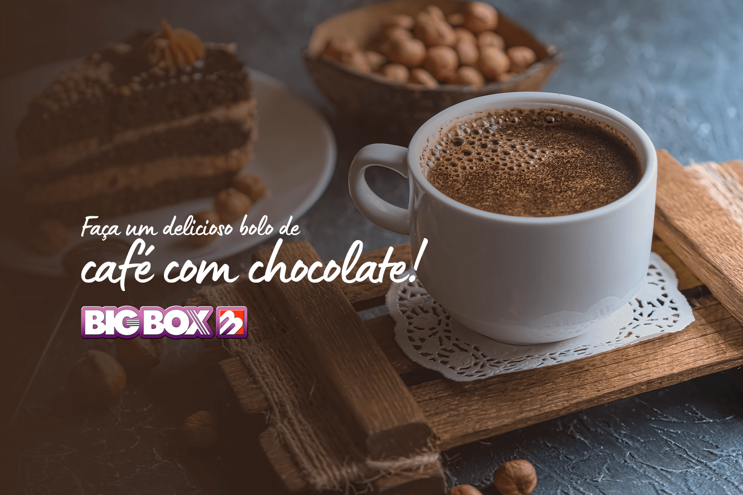Saiba como usar café e chocolate na mesma receita!