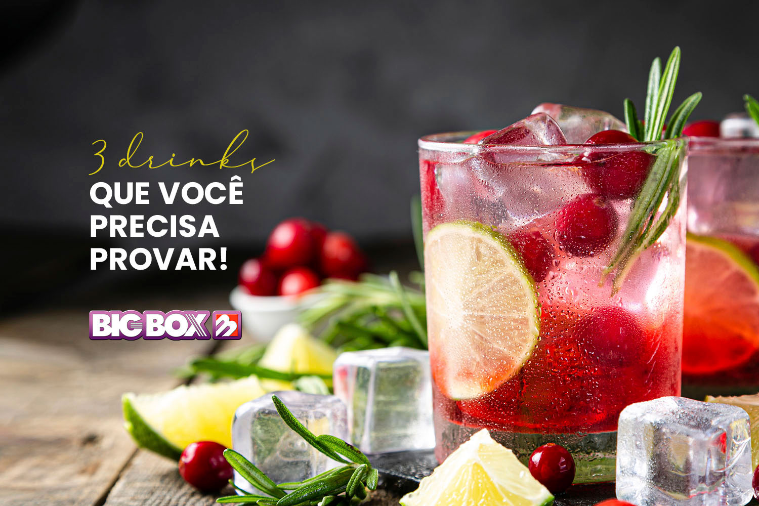 Faça bons drinks com as frutas da estação!