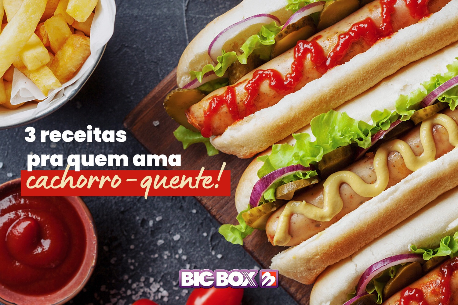 3 receitas para quem ama cachorro-quente!