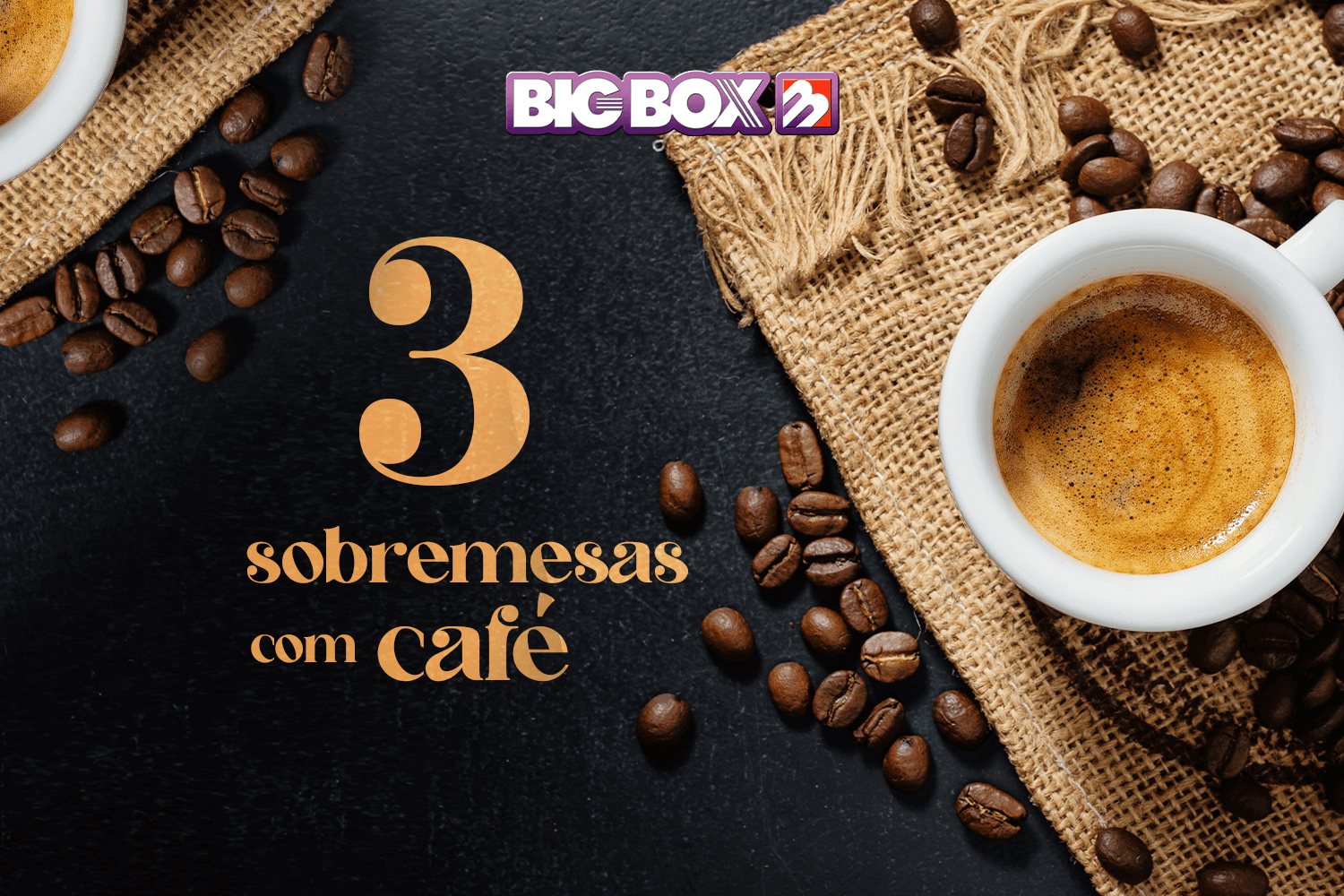 A versatilidade do café nas sobremesas